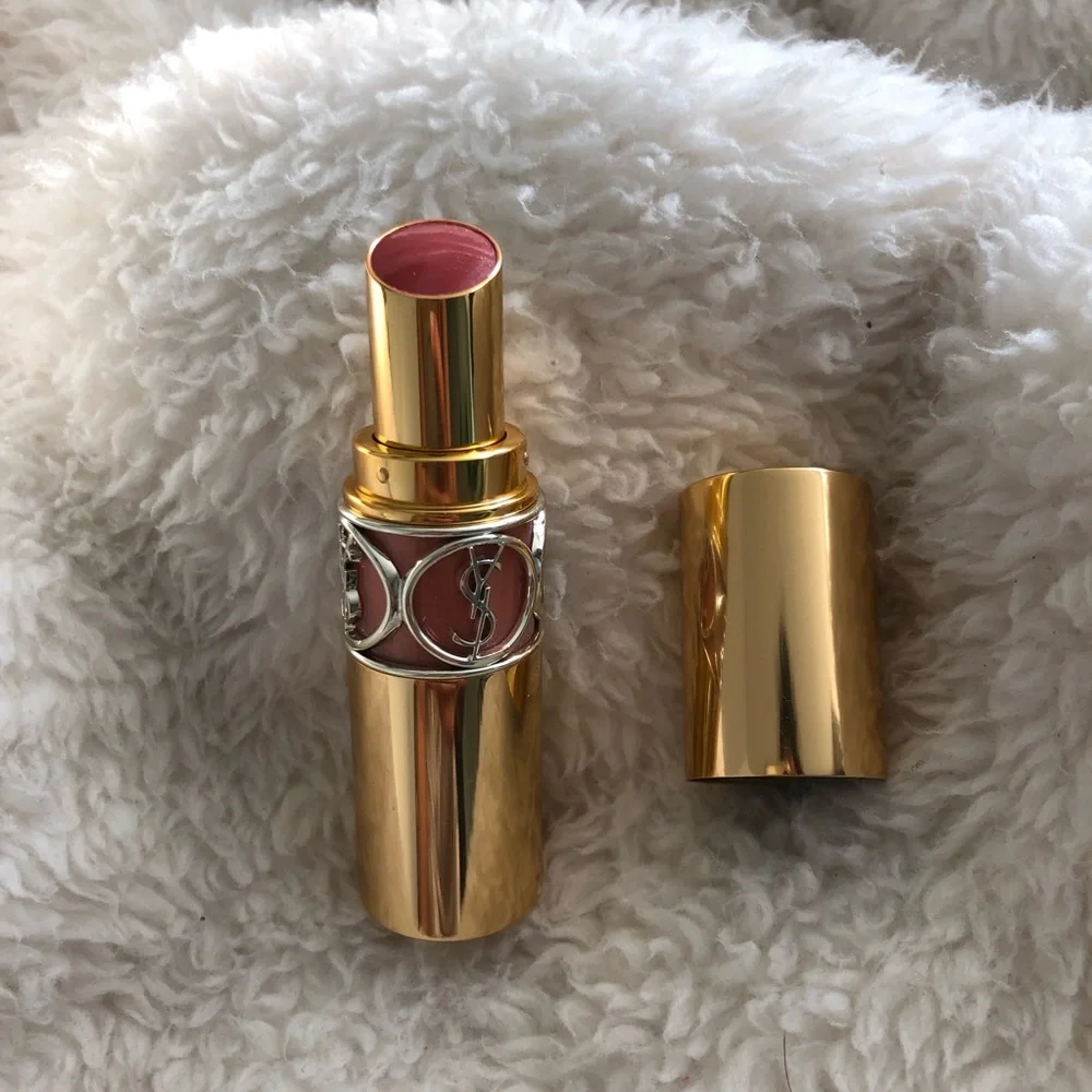 New YSL Lip Duo Full Size +Cosmetic Bag (black 417 not included)